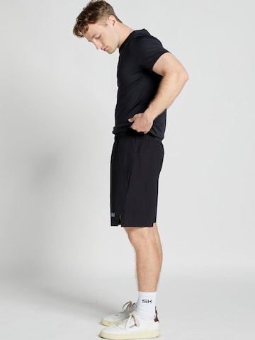 SPORTKIND Regular Sportbroek 'Performance' in Zwart