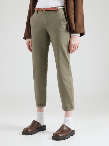 ONLY Slim fit Chino trousers 'ONLBiana' in Green: front