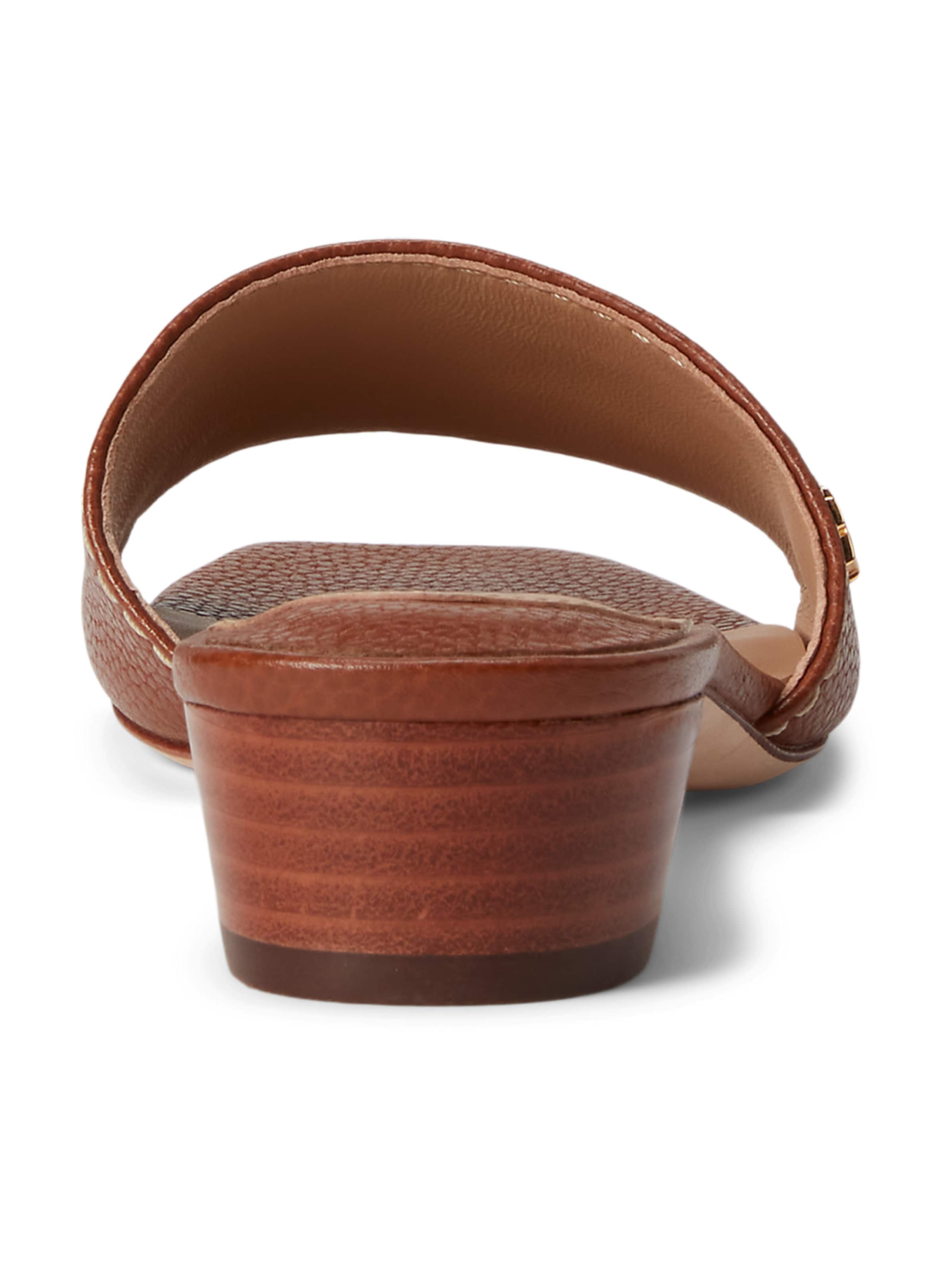 Lauren Ralph Lauren - Sapato aberto 'FAY' em castanho