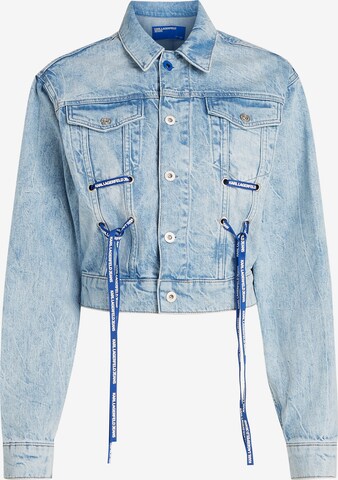 Karl Lagerfeld Prechodná bunda - Modrá: predná strana