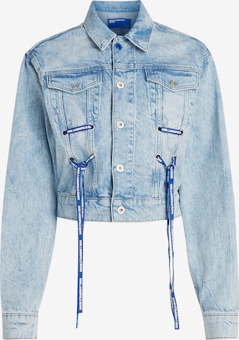 Karl Lagerfeld Prehodna jakna | modra barva: sprednja stran
