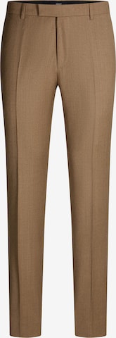 Coupe slim Pantalon à plis 'Blayr' JOOP! en beige : devant