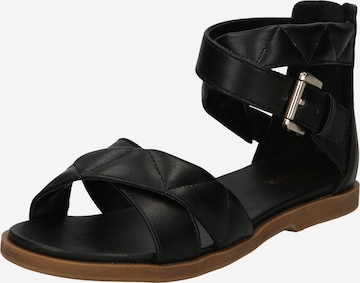 BULLBOXER Sandaalit 'ALM' värissä musta: edessä