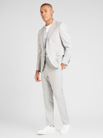 TOPMAN regular Bukser med fals i grå