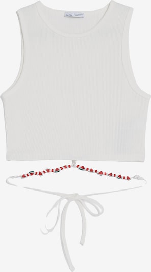 Bershka Toppi värissä ecru, Tuotenäkymä