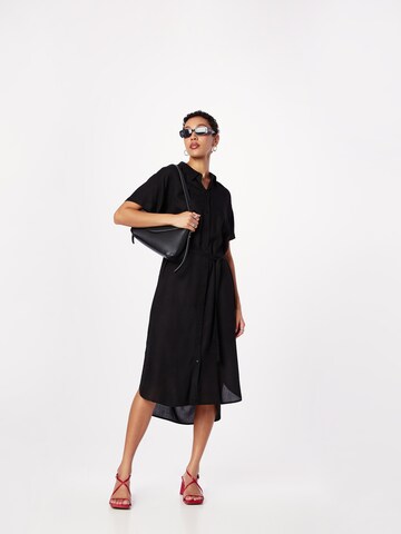 Robe-chemise 'VMBumpy' VERO MODA en noir
