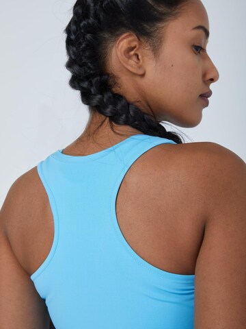 SPORTKIND Sporttop 'Tanktop V-Neck' in Blauw