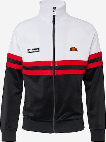 ELLESSE Sweat jacket 'Rimini' in Black: front