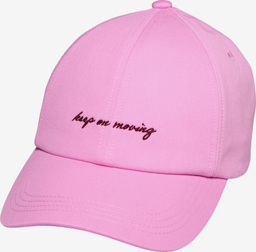 Bonnet Marc O'Polo DENIM en rose : devant