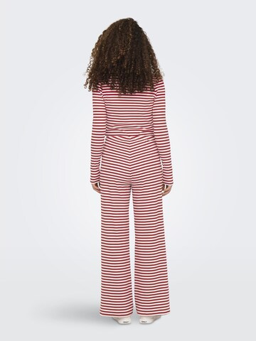 ONLY Loosefit Hose 'ONLAida' in Rot