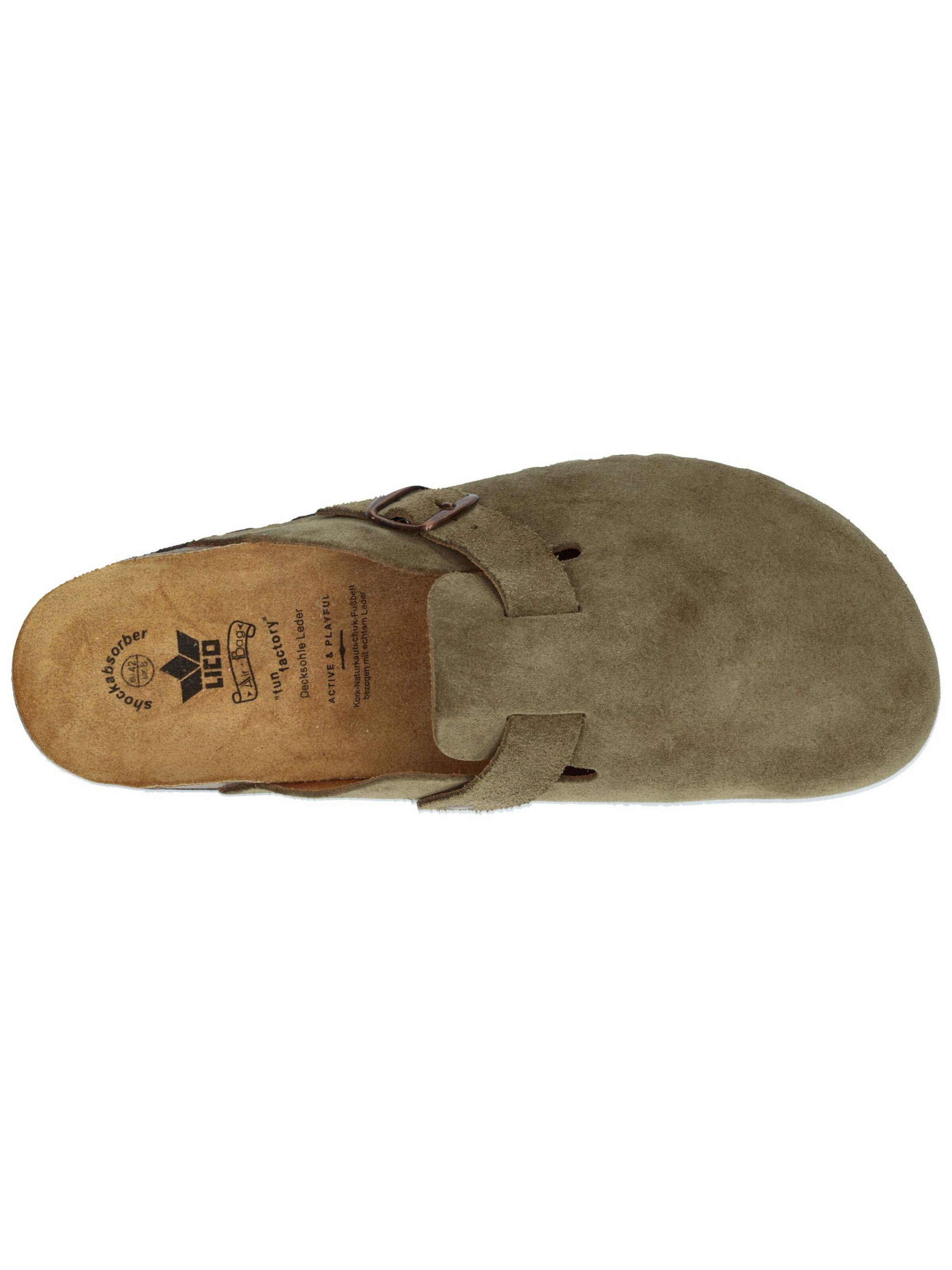 LICO Clogs 'Pedro' in Grün