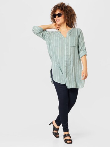 Zizzi - Blusa 'FIE' em verde