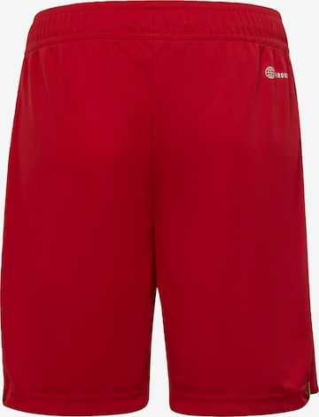 ADIDAS PERFORMANCE Regular Workout Pants 'Tiro 23 League' in Red