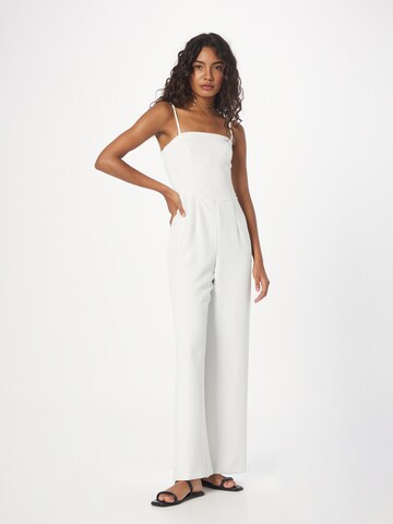 Abercrombie & Fitch - Jumpsuit en blanco: frente