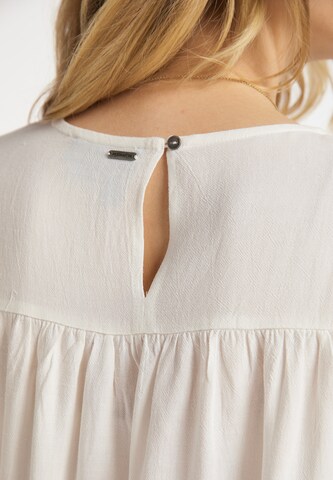 DreiMaster Vintage - Blusa en blanco