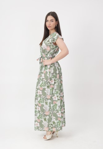 Elara Kjole i grøn