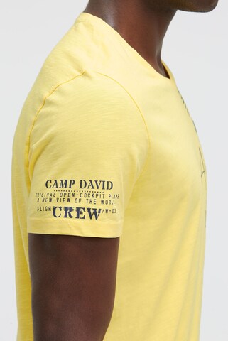 CAMP DAVID Shirt in Yellow