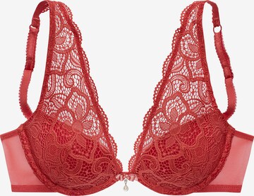 Triangle Soutien-gorge LASCANA en rouge : devant