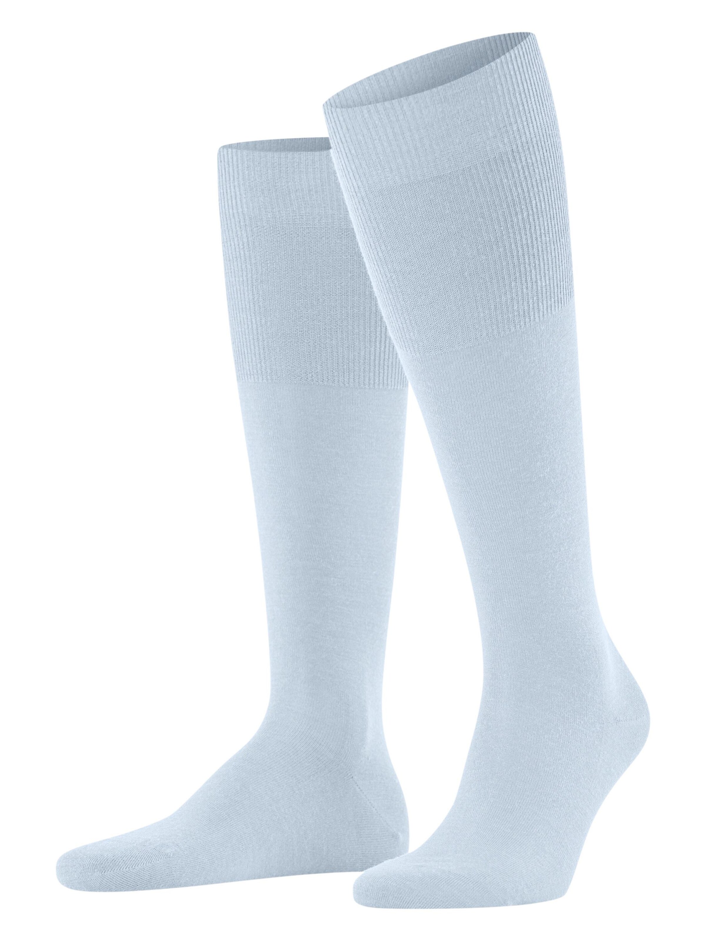 FALKE Knee High Socks 'Airport' in Blue: front