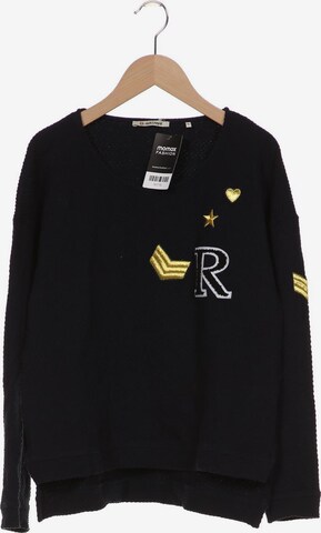 Rich & Royal Sweatshirt & Zip-Up Hoodie in L in Blue: front