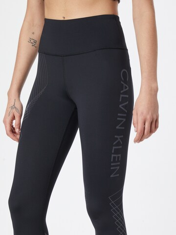 Calvin Klein Sport Skinny Broek in Zwart