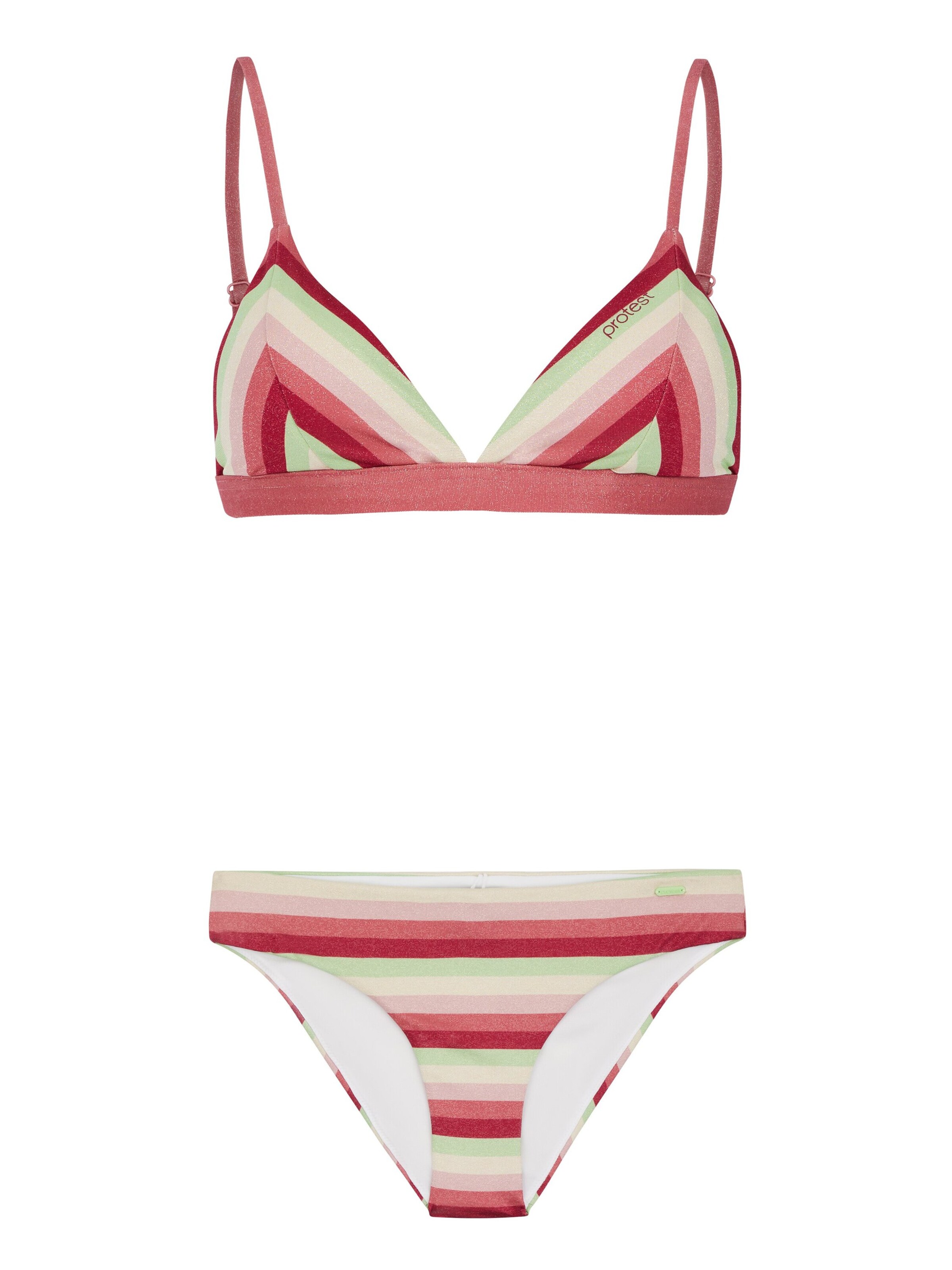 PROTEST Triangel Bikini 'PRTRAYA'‌‌‌ in Pink: Vorderseite