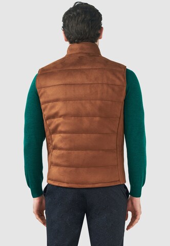 PIERRE CARDIN Weste in Braun