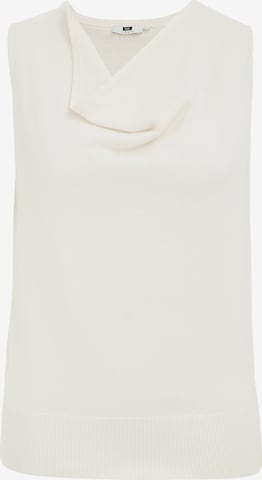 Chemisier WE Studio en blanc : devant