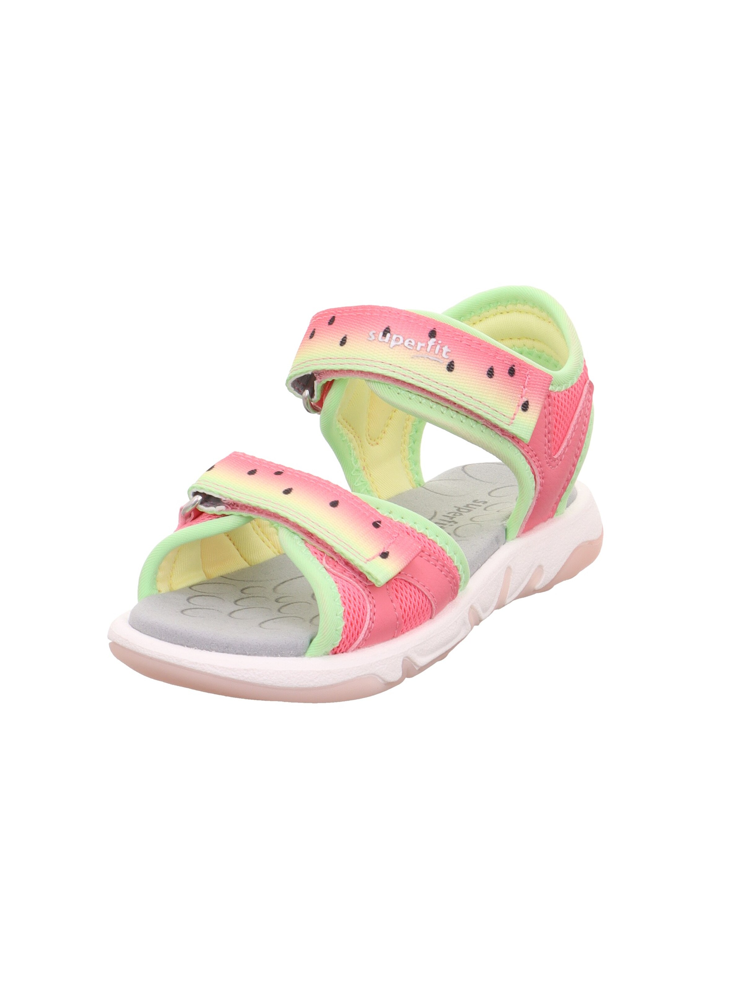 SUPERFIT Sandale 'Pebbles' in Pink: Vorderseite
