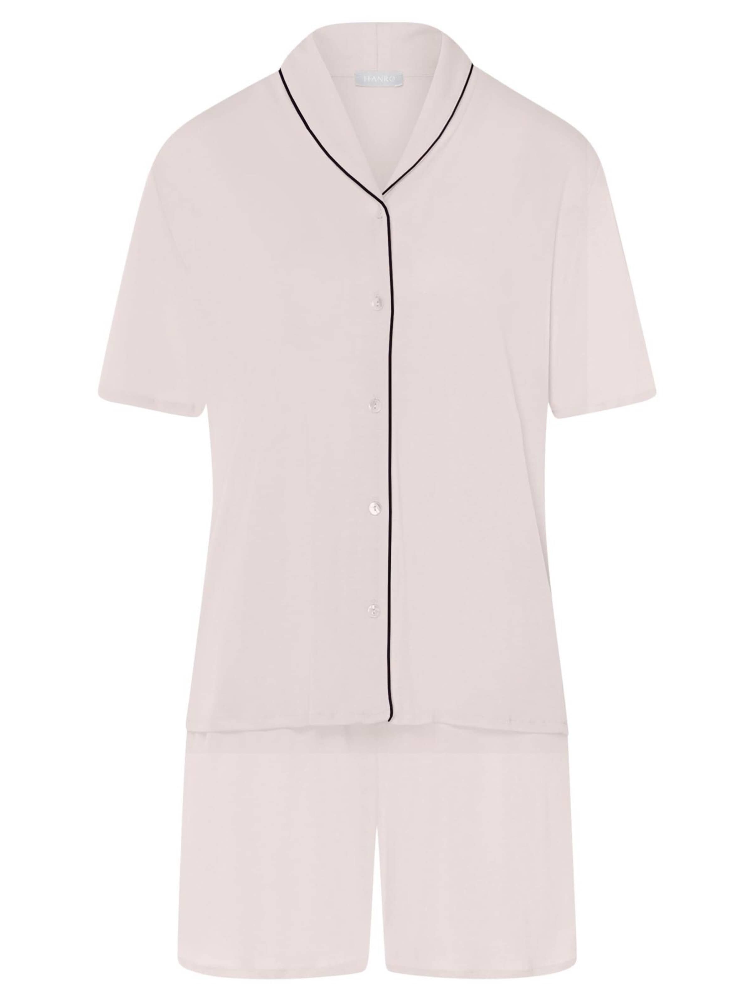 Hanro Pajama 'Natural Comfort' in Beige: front