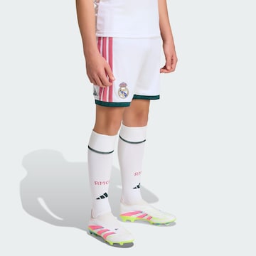 ADIDAS PERFORMANCE Regular Sports trousers 'Real Madrid 26/27' in White: front