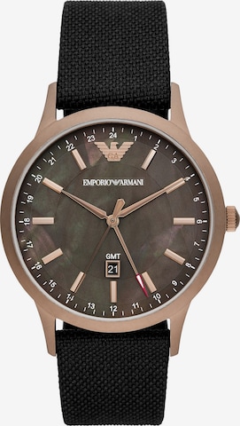 Emporio Armani Analog Watch in Bronze: front