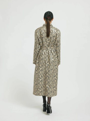 Manteau mi-saison 'Cosmo' Résumé en beige