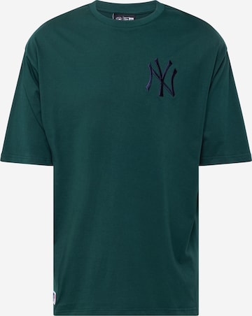 NEW ERA Shirt 'LEAGUE ESSENTIALS' in Groen: voorkant