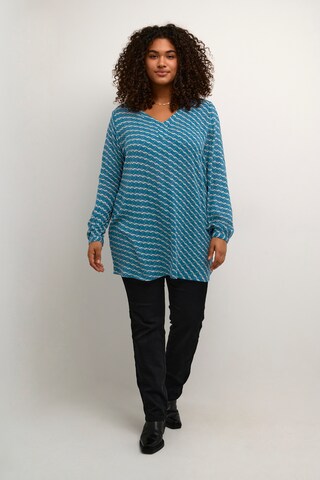 KAFFE CURVE Tunic 'Marca' in Blue