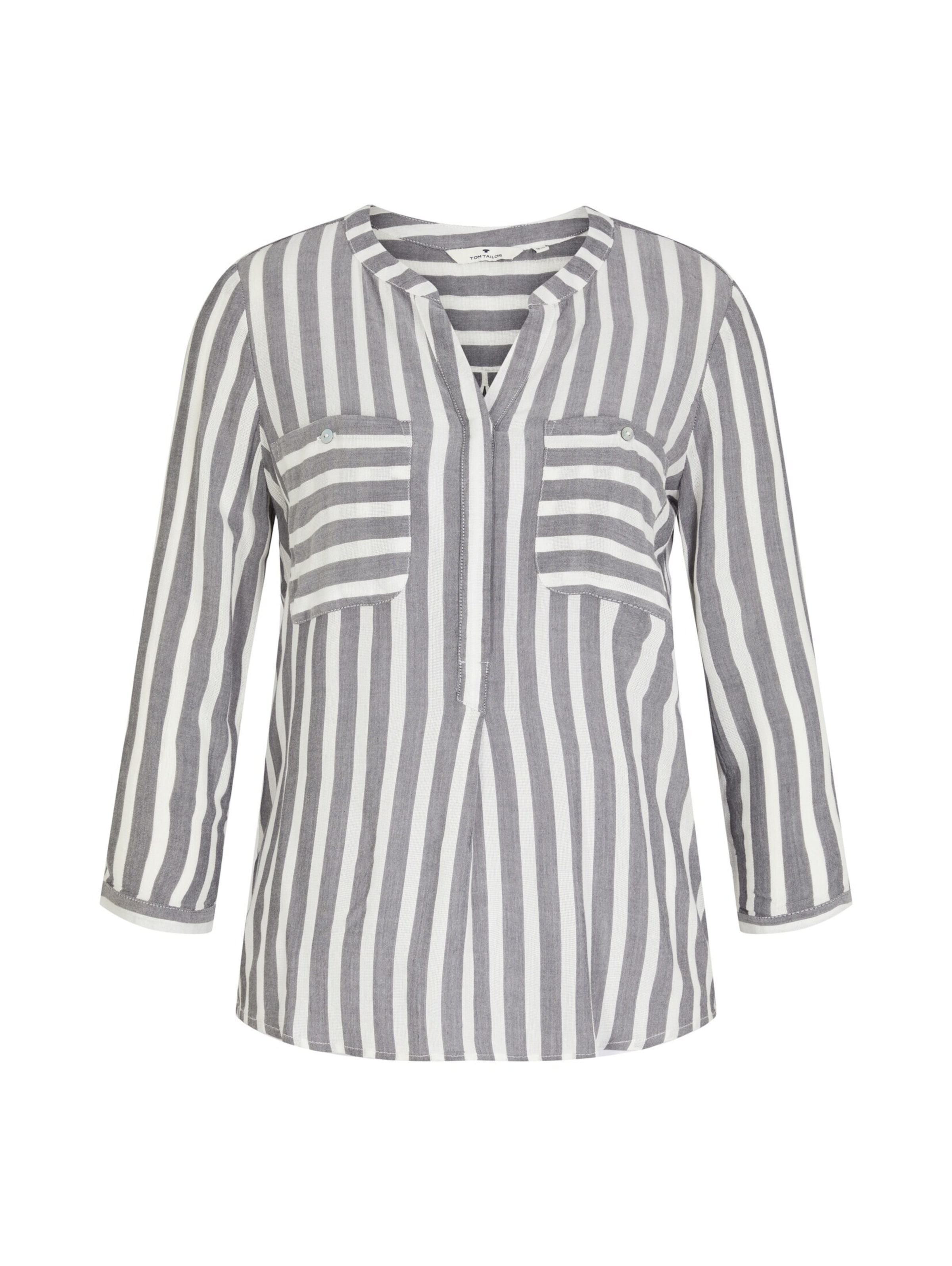 TOM TAILOR Blouse in Blue: front