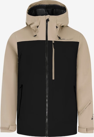 PROTEST Sportjacke 'PRTAbalony' in Schwarz: Vorderseite