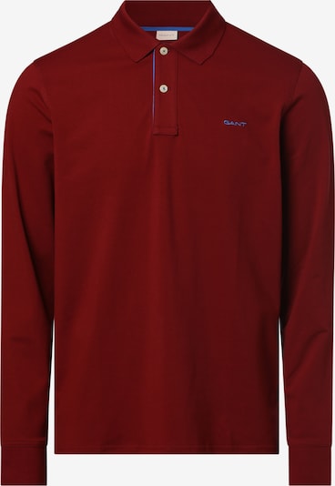 Marškinėliai iš GANT, spalva – mėlyna / tamsiai raudona, Prekių apžvalga