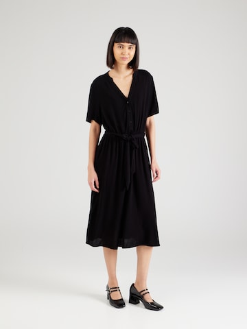 Robe-chemise 'MOASHLY' VILA en noir : devant