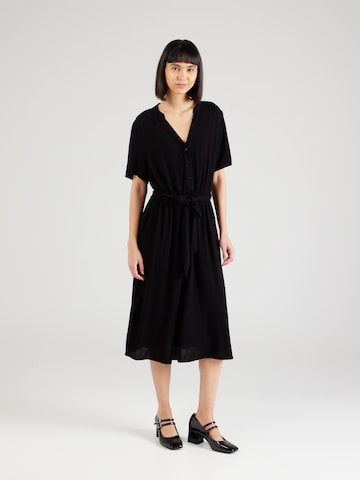 VILA Skjortklänning 'MOASHLY' i svart: framsida