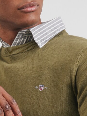 GANT Свитер 'CLASSIC' в Зеленый