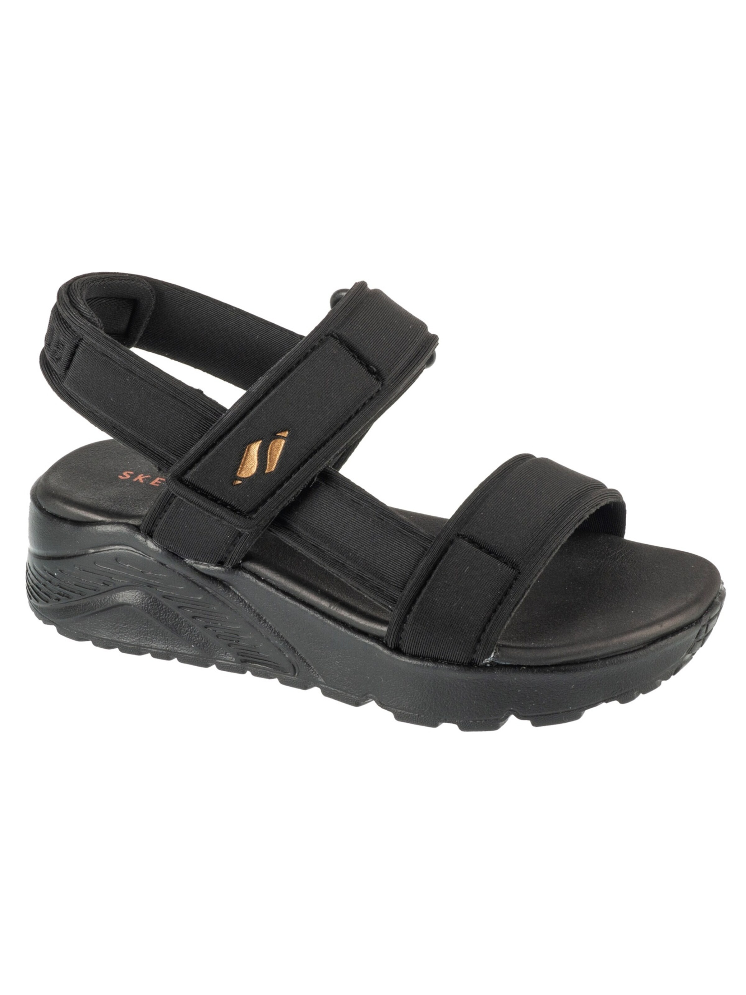 SKECHERS - Sandalias 'Skechers Uno Lite Sandal - Sunny Stand' en negro