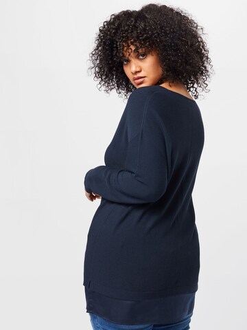 Persona by Marina Rinaldi Pullover 'ASSORTO' in Blau