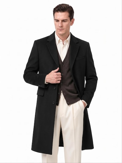 ALLTHEMEN Winter Coat 'Frostlicht' in XS in Black, Item view