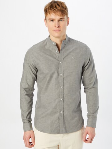 Coupe regular Chemise Clean Cut Copenhagen en gris : devant