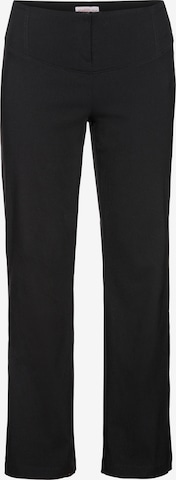SHEEGOBootcut/trapezice Hlačice za oblikovanje - crna boja: prednji dio