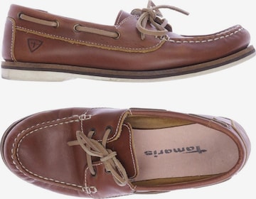 TAMARIS Flats & Loafers in 37 in Brown: front