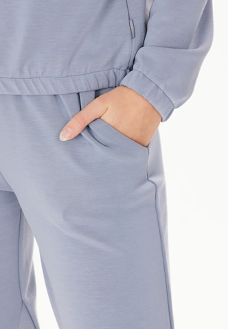 ENDURANCE Tapered Sportbroek 'Timmia' in Blauw