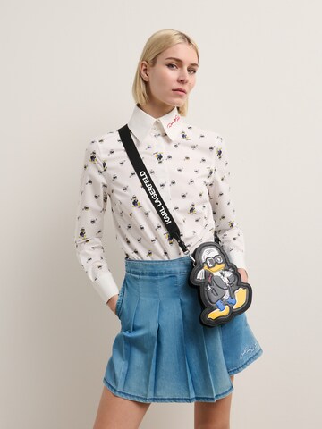 Karl Lagerfeld Чанта с презрамки 'Disney x Karl Lagerfeld' в черно