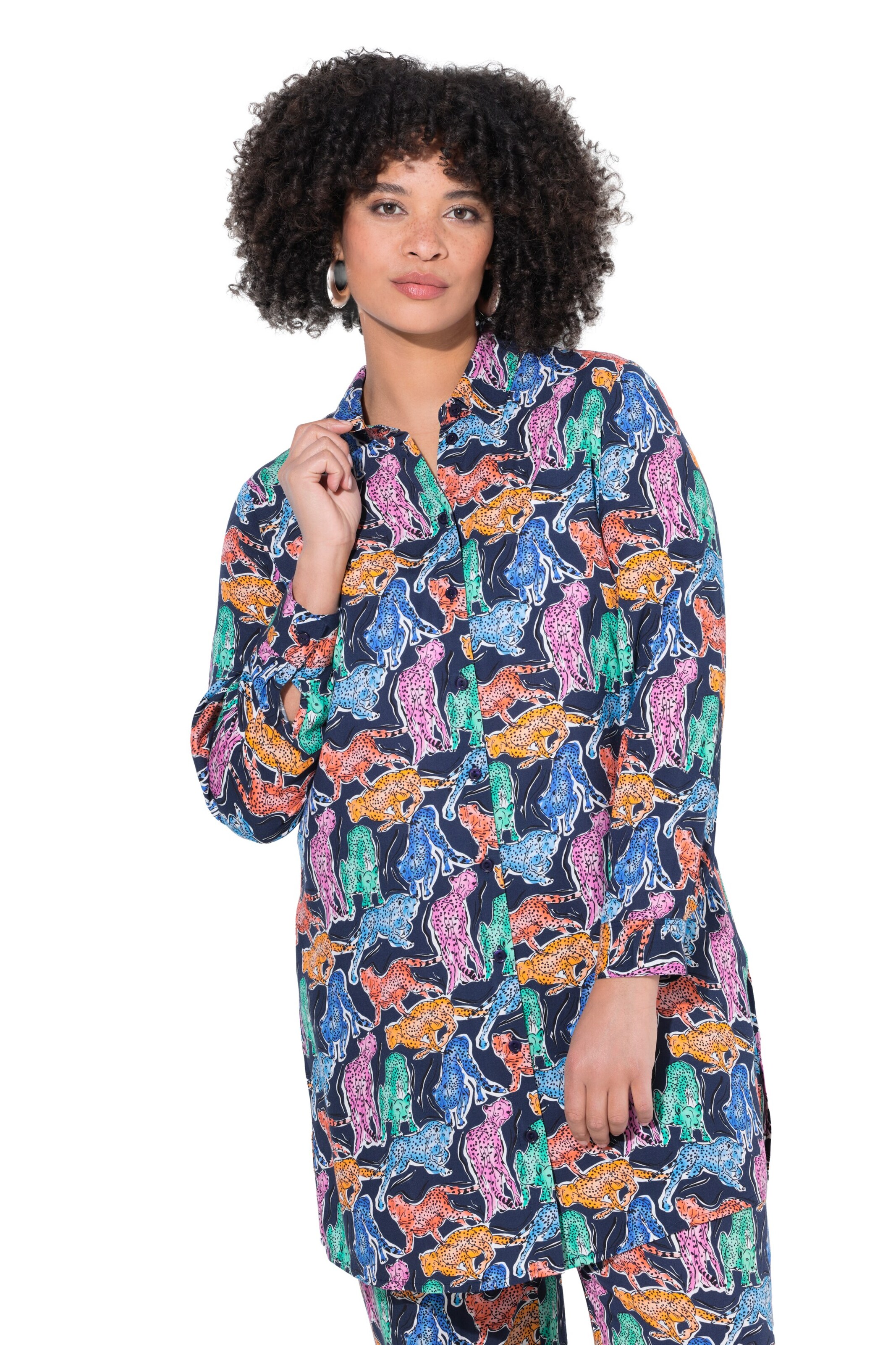 Angel of Style Blouse in Blauw: voorkant